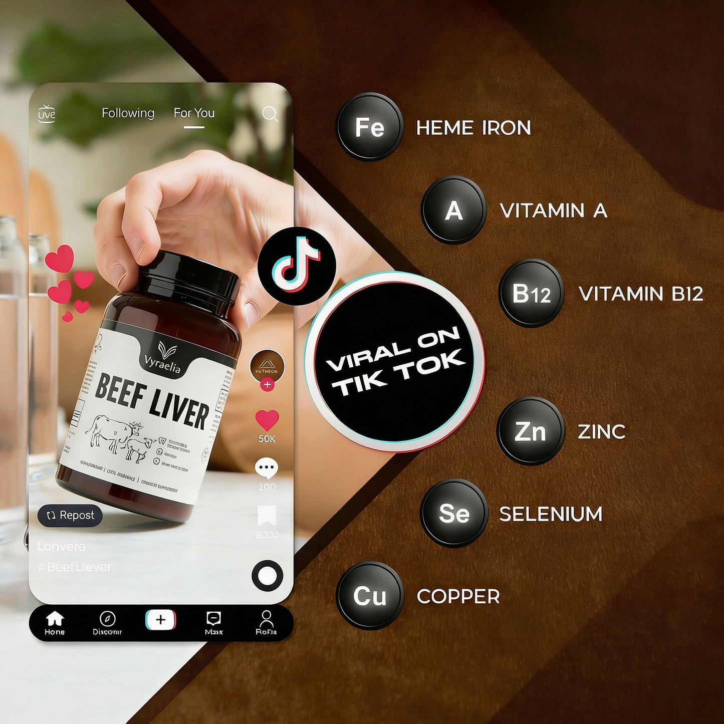 Vyraelia™ Testosterone & Male Vitality Support